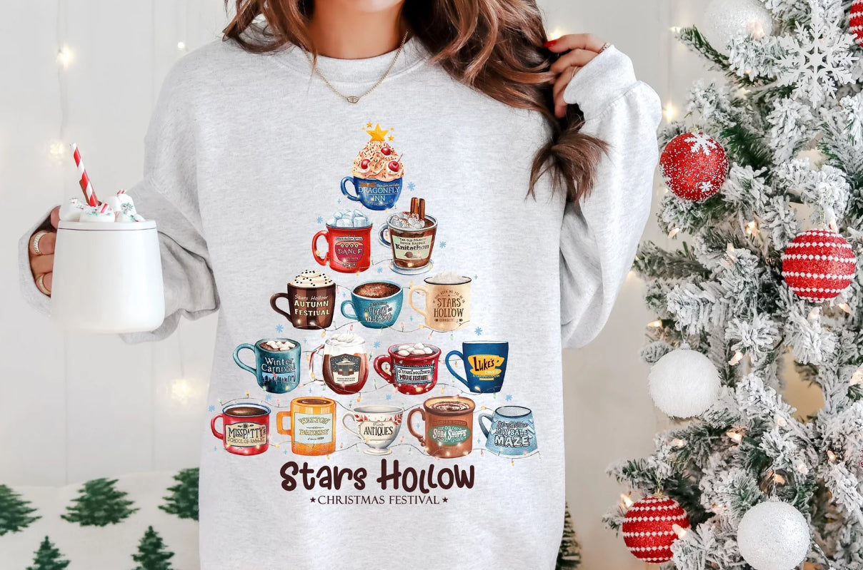 Stars Hollow Inspired Mug Christmas Tree