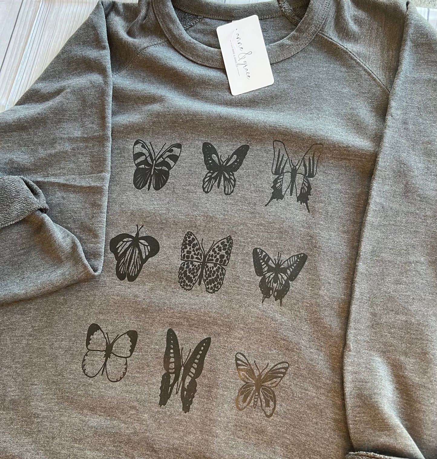 Butterfly Love Crewneck