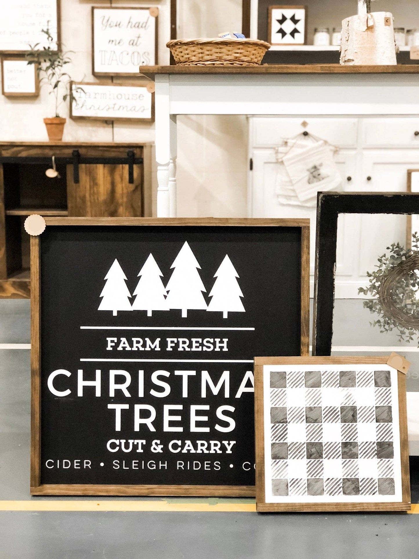 Farm Fresh Christmas Trees 13x13, 1 left!