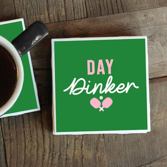Day Dinker Pickleball Coasters