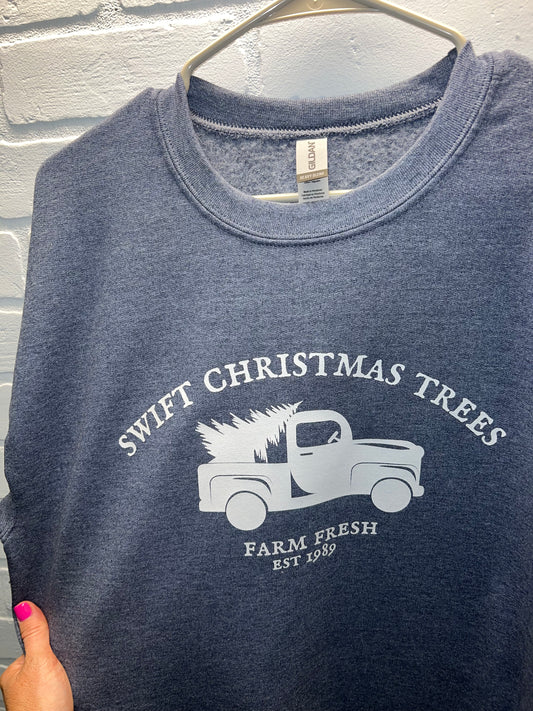 Swift Christmas Trees Crewneck