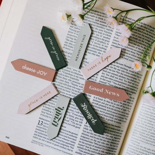 Bible Study Mini Magnetic Bookmark Set, 1 left!